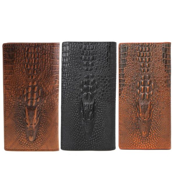 wallets men's 3d alligator wallet bifold id card holder purse case long clutch billfold j60d, Red;black
wallets men's 3d alligator wallet bifold id card holder purse case long clutch billfold j60d, Red;black