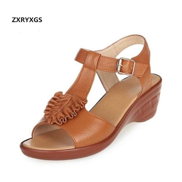 dress shoes 2021 elegant comfort genuine leather sandals woman summer open toe big size wedges women, Black
dress shoes 2021 elegant comfort genuine leather sandals woman summer open toe big size wedges women, Black