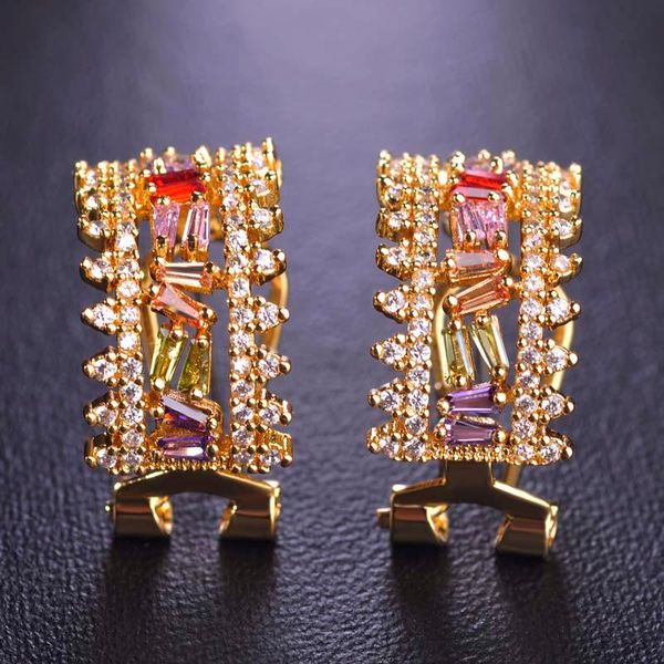stud dazz gold color earrings fashion wave square full zircon copper jewelry women wedding party accessories gifts, Golden;silver
stud dazz gold color earrings fashion wave square full zircon copper jewelry women wedding party accessories gifts, Golden;silver