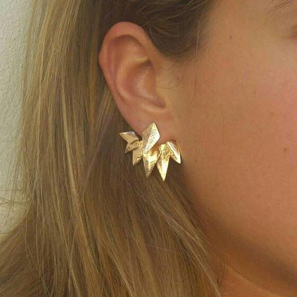 stud minimalist originality fashion geometry luxury earrings statement gold leaf designer studs safety pin earings jewelry, Golden;silver
stud minimalist originality fashion geometry luxury earrings statement gold leaf designer studs safety pin earings jewelry, Golden;silver
