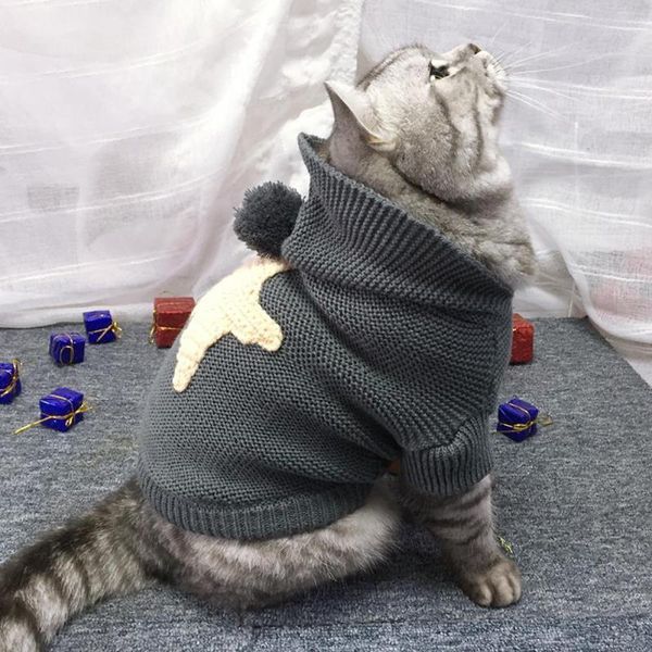cat costumes pretty coat skin-friendly clothes thick eye-catching knitted pentagram pattern pet
cat costumes pretty coat skin-friendly clothes thick eye-catching knitted pentagram pattern pet