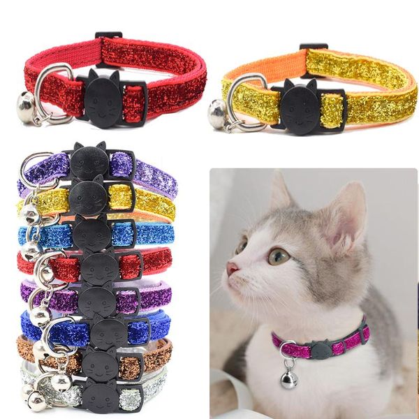 cat collars & leads pet collar with bell breakaway adjustable safety casual sequin for kittens neck strap accessories gato
cat collars & leads pet collar with bell breakaway adjustable safety casual sequin for kittens neck strap accessories gato