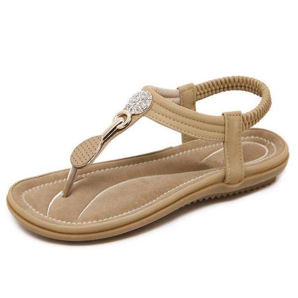 summer bohemia wedge women sandals rhinestone woman flip flops vintage shoes beach, Black
summer bohemia wedge women sandals rhinestone woman flip flops vintage shoes beach, Black