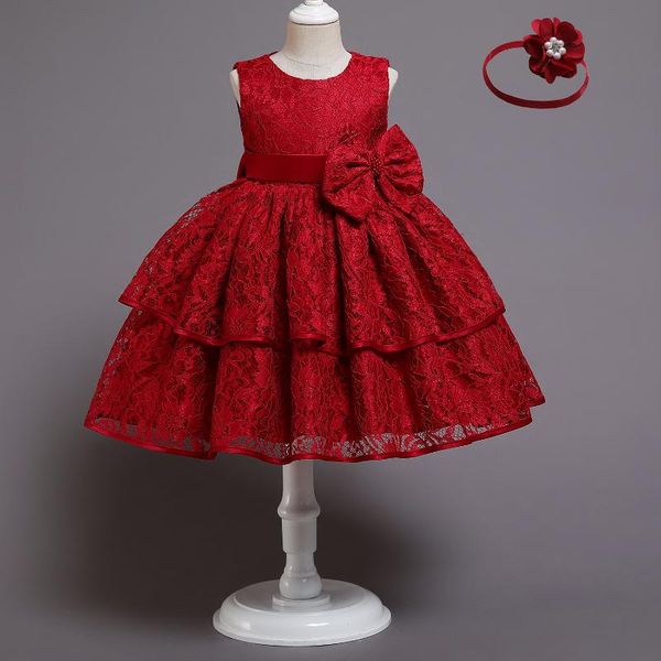 girl's dresses kids for girls spring clothes half-sleeve lace party costume red children elegant prom frocks 3-8y casual wear, Red;yellow
girl's dresses kids for girls spring clothes half-sleeve lace party costume red children elegant prom frocks 3-8y casual wear, Red;yellow