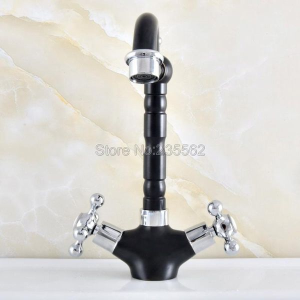 black chrome swivel deck mounted sink vanity faucet double handle bathroom brass basin mixer tap lnf484 faucets
black chrome swivel deck mounted sink vanity faucet double handle bathroom brass basin mixer tap lnf484 faucets