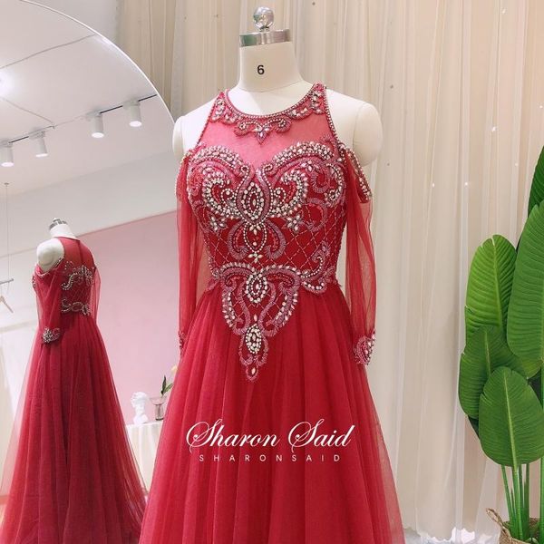 wine red long sleeve evening dress with open shoulder silver grey beaded prom formal dresses women wedding party gowns in stock, White;black
wine red long sleeve evening dress with open shoulder silver grey beaded prom formal dresses women wedding party gowns in stock, White;black