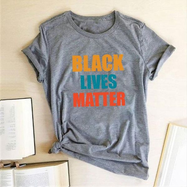 black lives matter printed women summer casual o neck harajuku tee femme camisetas mujer, White
black lives matter printed women summer casual o neck harajuku tee femme camisetas mujer, White