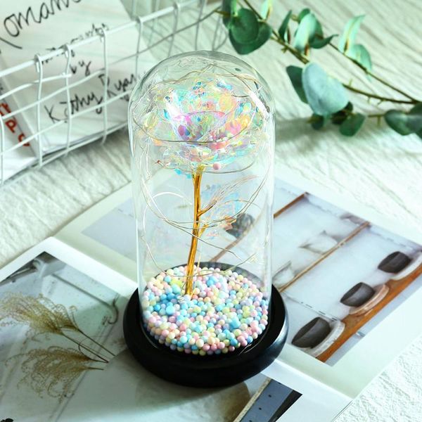 decorative flowers & wreaths color string light glass cover gold foil rose flower home led night table decoration lover gift
decorative flowers & wreaths color string light glass cover gold foil rose flower home led night table decoration lover gift