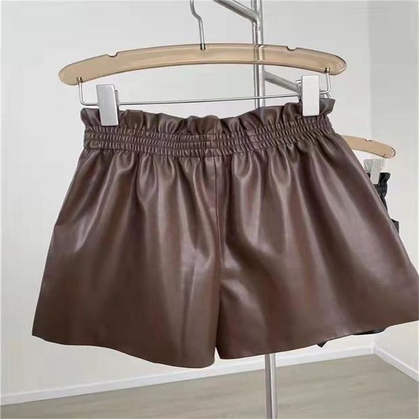 women's shorts the original single tail goods 21 autumn imported pu protein leather can be washed and easy to take care of buttocks, bu, White;black
women's shorts the original single tail goods 21 autumn imported pu protein leather can be washed and easy to take care of buttocks, bu, White;black