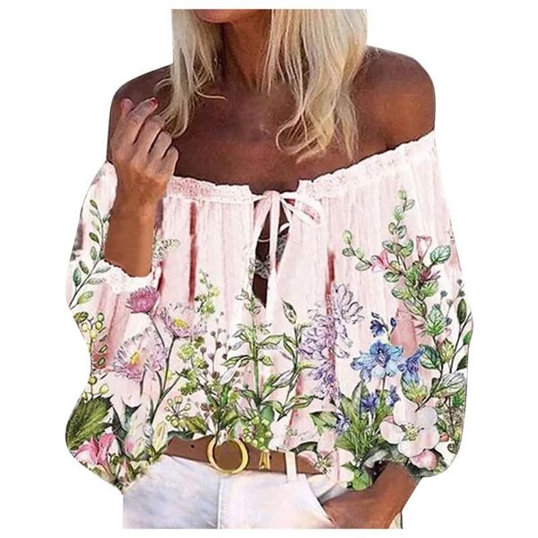 women's blouses & shirts women fashion neck long sleeve printed off shoulder blouse blusa de frio feminina kimonos mujer 2021 verano, White
women's blouses & shirts women fashion neck long sleeve printed off shoulder blouse blusa de frio feminina kimonos mujer 2021 verano, White
