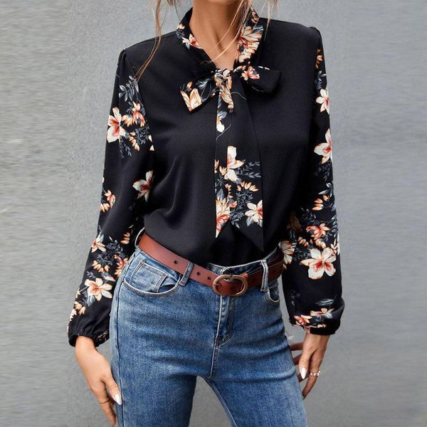 women's blouses & shirts autumn women bow collar floral patchwork blouse long sleeve shirt ladies black fashion female blusas elegantes, White
women's blouses & shirts autumn women bow collar floral patchwork blouse long sleeve shirt ladies black fashion female blusas elegantes, White