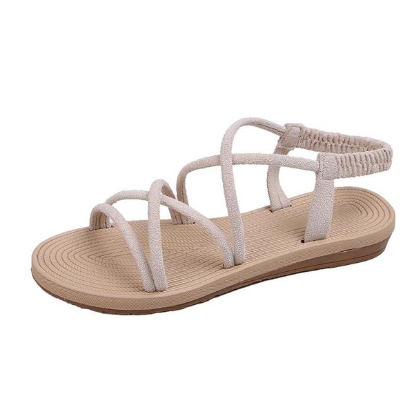 sandals 2021 women's fashion simple cross vamp sweet and versatile open-toed beach outdoor leisure, Black
sandals 2021 women's fashion simple cross vamp sweet and versatile open-toed beach outdoor leisure, Black