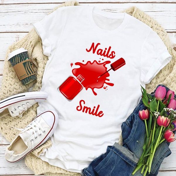 graphic 3d splash beauty womens t shirts 90s fashion finger nail summer lady clothing clothes tee female, White
graphic 3d splash beauty womens t shirts 90s fashion finger nail summer lady clothing clothes tee female, White