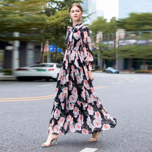 dress xf extra longer base plate dressed in white rose flower toro from the neck chiffon summer, Black;gray
dress xf extra longer base plate dressed in white rose flower toro from the neck chiffon summer, Black;gray