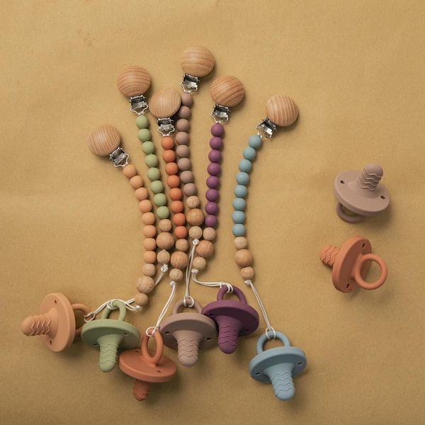pacifiers# infant dummy pacifier clips set solid color silicone teething holder chains baby nursing toy
pacifiers# infant dummy pacifier clips set solid color silicone teething holder chains baby nursing toy