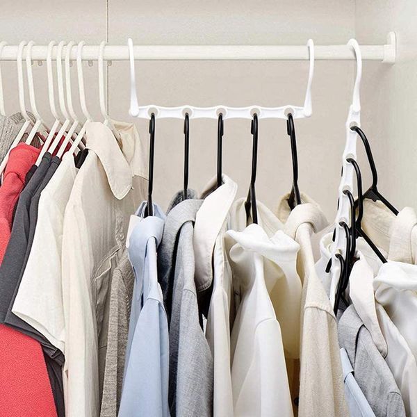 hangers & racks white hanger, windproof five-hole foldable rotating space-saving 10 pieces, for clothes-abux
hangers & racks white hanger, windproof five-hole foldable rotating space-saving 10 pieces, for clothes-abux