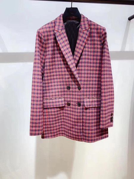 women's jackets autumn winter 2021 women blazer plaid suit coat office ladies work wool and coats clothing, Black;brown
women's jackets autumn winter 2021 women blazer plaid suit coat office ladies work wool and coats clothing, Black;brown