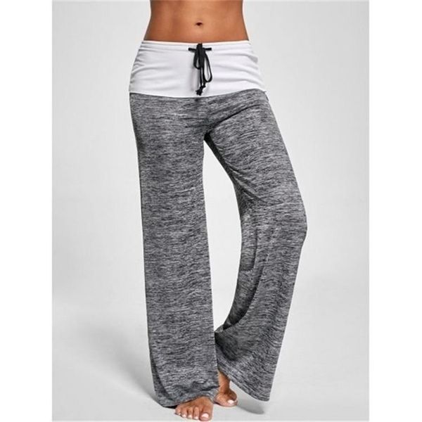 donsignet women's pants fashion spring and autumn solid color stitching sports leisure wide-leg trousers women & capris, Black;white
donsignet women's pants fashion spring and autumn solid color stitching sports leisure wide-leg trousers women & capris, Black;white