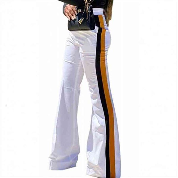 office flare casual stripes patchwork women capri wide leg long fashion elegant slim skinny female trousers, Black;white
office flare casual stripes patchwork women capri wide leg long fashion elegant slim skinny female trousers, Black;white