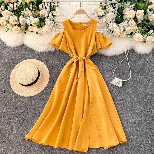 solid summer dresses a-line lace up high waist vestidos mujer korean ins beach style ruffles femme robes 210415, Black;gray
solid summer dresses a-line lace up high waist vestidos mujer korean ins beach style ruffles femme robes 210415, Black;gray