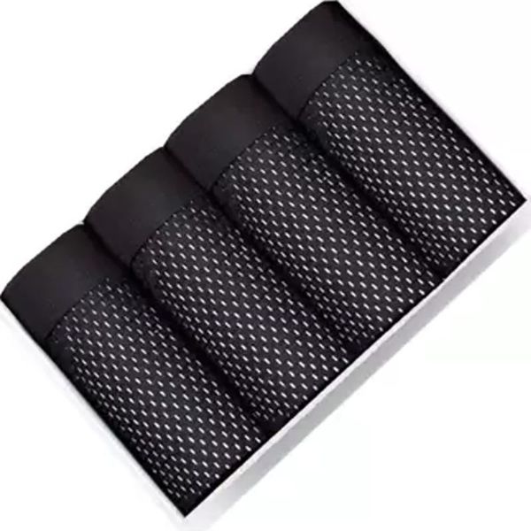 underpants 4 pcs boxer men bamboo fiber mens shorts underwear homme male mesh breathable plus size 2xl-5xl, Black;white
underpants 4 pcs boxer men bamboo fiber mens shorts underwear homme male mesh breathable plus size 2xl-5xl, Black;white