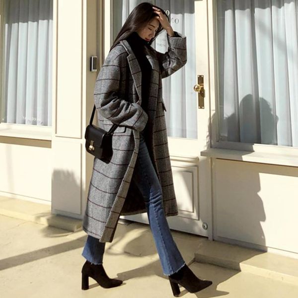 temperament show thin yarn dyed tweed coat female winter suit collar knee-high herringbone big yards women's wool & blends, Black
temperament show thin yarn dyed tweed coat female winter suit collar knee-high herringbone big yards women's wool & blends, Black