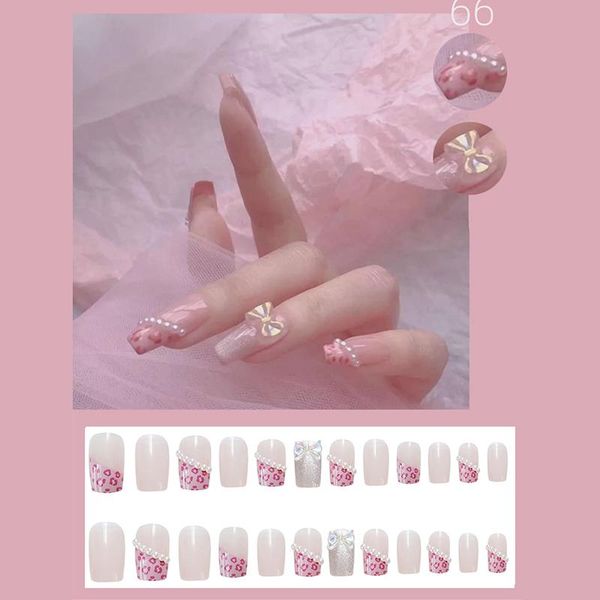 false nails 24pcs pearl inlaid nail patch glue type removable long paragraph fashion manicure save time wh998, Red;gold
false nails 24pcs pearl inlaid nail patch glue type removable long paragraph fashion manicure save time wh998, Red;gold