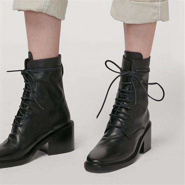 boots 2021 black women ankle lace-up chunky heel shoes woman short booties cowboy for autumn platform boot
boots 2021 black women ankle lace-up chunky heel shoes woman short booties cowboy for autumn platform boot