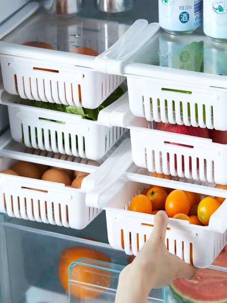 hooks & rails drawer refrigerator storage box save space adjustable hanging fruit and vegetable food kitchen rack
hooks & rails drawer refrigerator storage box save space adjustable hanging fruit and vegetable food kitchen rack