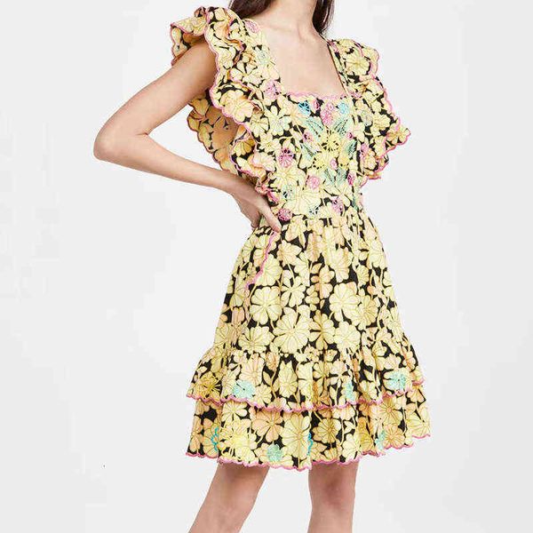 luxury party evening dress australian fashion short skirt 2021 summer style personalized lace sleeve square neck printed high waist stitched, Black
luxury party evening dress australian fashion short skirt 2021 summer style personalized lace sleeve square neck printed high waist stitched, Black