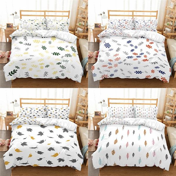 bedding sets home textile luxury 3d leaf print 2/3pcs comfortable duvet cover pillowcase and king eu/us/au size
bedding sets home textile luxury 3d leaf print 2/3pcs comfortable duvet cover pillowcase and king eu/us/au size