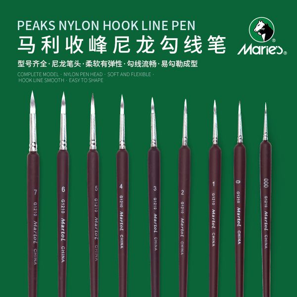painting pens marley pen set nylon watercolor shoufeng fine brushwork painting g1210 line marker, Black;red
painting pens marley pen set nylon watercolor shoufeng fine brushwork painting g1210 line marker, Black;red