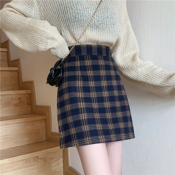 casual dresses autumn retro yellow plaid a-line mini skirts high-waisted zipper check short 9sxu, Black;gray
casual dresses autumn retro yellow plaid a-line mini skirts high-waisted zipper check short 9sxu, Black;gray