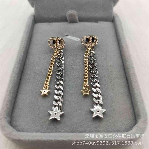 special offer 75%off outlet new family earrings 925 silver needle star letter chain design fashion earrings
special offer 75%off outlet new family earrings 925 silver needle star letter chain design fashion earrings