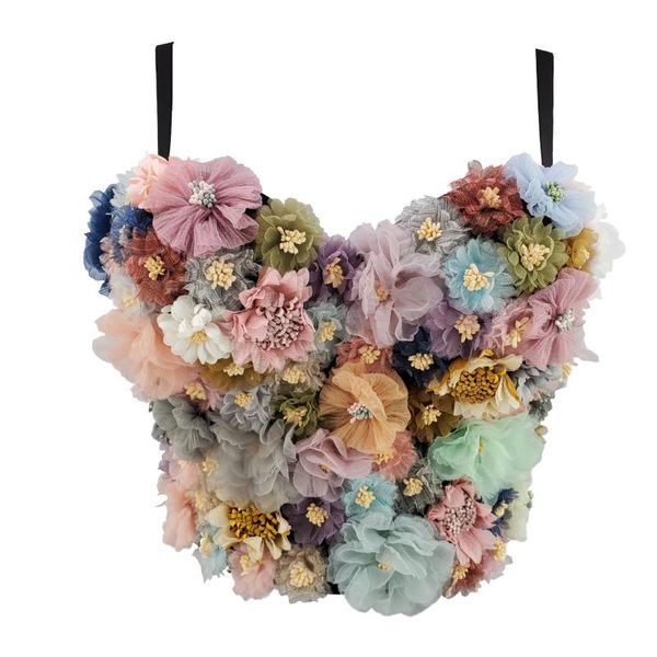 women designer colorful floral cotton camisole summer 2021 ladies trendy high street short camis crop women's tanks &, White
women designer colorful floral cotton camisole summer 2021 ladies trendy high street short camis crop women's tanks &, White