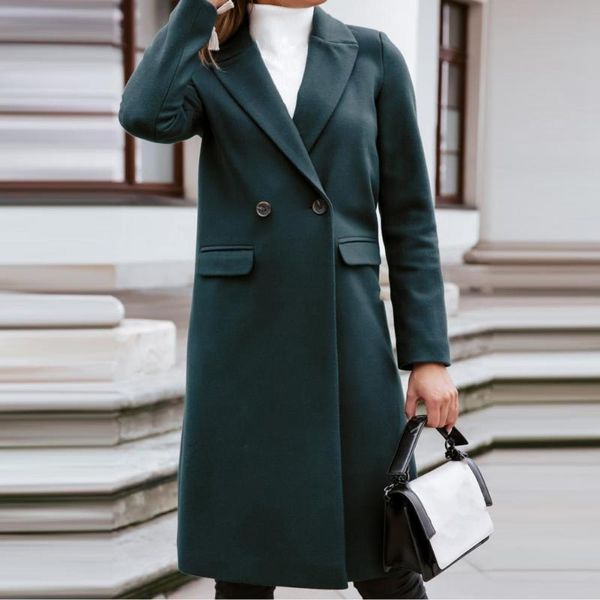 women's jackets all match temperament women suit collar elegant long blazer for outdoor, Black;brown
women's jackets all match temperament women suit collar elegant long blazer for outdoor, Black;brown