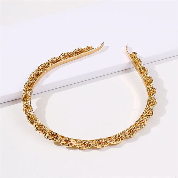 luxury designer metallic headband zinc alloy hair accessory hoop golden color head band f2180, Black;brown
luxury designer metallic headband zinc alloy hair accessory hoop golden color head band f2180, Black;brown