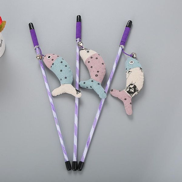 cat toys funny pet toy teaser canvas fish rat wand catcher stick interactive ball for products
cat toys funny pet toy teaser canvas fish rat wand catcher stick interactive ball for products