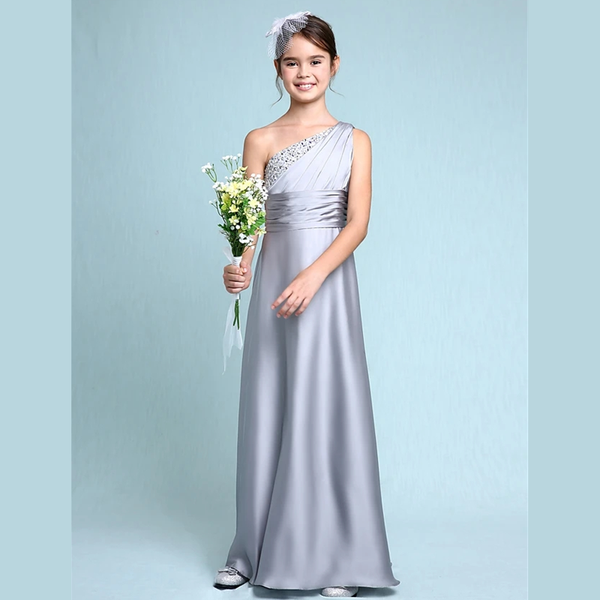 girl's dresses sheath / column floor length junior bridesmaid dress chiffon satin sleeveless one shoulder with ruched natural, Red;yellow
girl's dresses sheath / column floor length junior bridesmaid dress chiffon satin sleeveless one shoulder with ruched natural, Red;yellow
