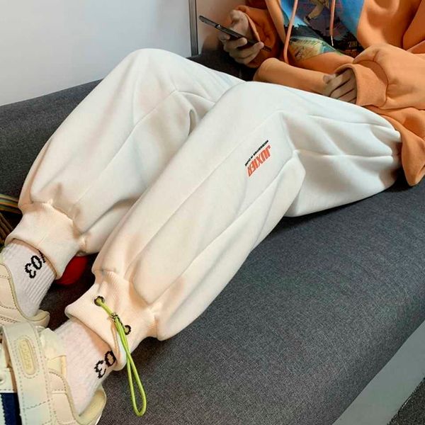 men's pants spring sweatpants ankle-tied student casual trousers loose jogger male padded fleece korean streetwear black p0qi
men's pants spring sweatpants ankle-tied student casual trousers loose jogger male padded fleece korean streetwear black p0qi