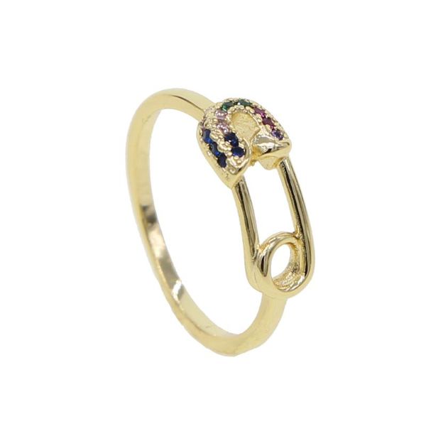 cute lovely rainbow cz safety pin ring wholesale us size 5 6 7 8 unique design finger jewelry wedding rings, Slivery;golden
cute lovely rainbow cz safety pin ring wholesale us size 5 6 7 8 unique design finger jewelry wedding rings, Slivery;golden