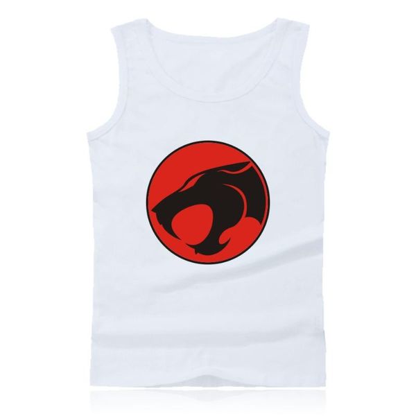men' tank thundercats streetwear style men sleeveless shirts and thunder cats bodybuilding clothing in summer man vests wild, White;black
men' tank thundercats streetwear style men sleeveless shirts and thunder cats bodybuilding clothing in summer man vests wild, White;black