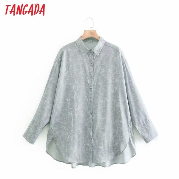 women oversized print shirt long sleeve chic female casual loose blusas xn289 210416, White
women oversized print shirt long sleeve chic female casual loose blusas xn289 210416, White
