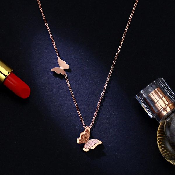 pendant necklaces yun ruo fashion brand woman jewelry yellow rose gold silver color butterfly necklace 316 l stainless steel never fade
pendant necklaces yun ruo fashion brand woman jewelry yellow rose gold silver color butterfly necklace 316 l stainless steel never fade
