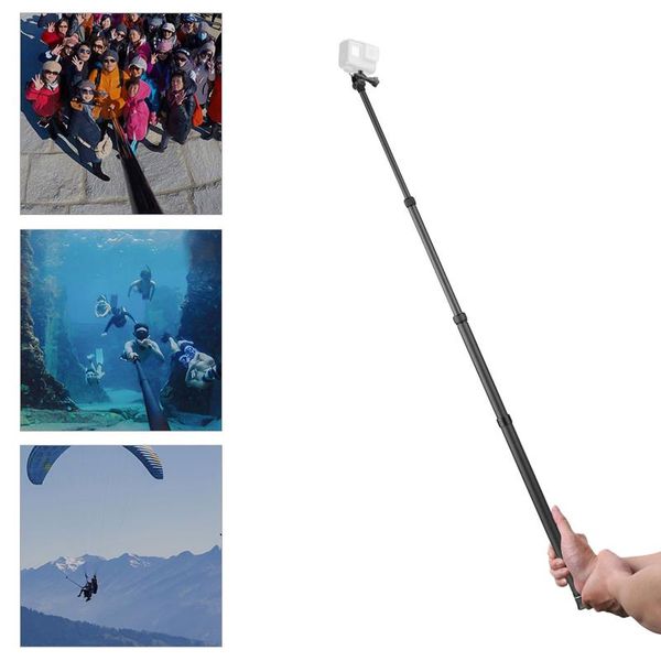 selfie monopods 1.5m/4.9ft carbon fiber stick adjustable extension pole for insta 360 one x/ x2/ r panoramic camera action
selfie monopods 1.5m/4.9ft carbon fiber stick adjustable extension pole for insta 360 one x/ x2/ r panoramic camera action