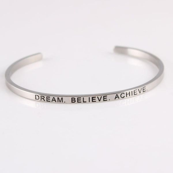 bangle stainless steel love bracelets & bangles for women mantra bracelet hand stamed dream believe achieve inspirational, Black
bangle stainless steel love bracelets & bangles for women mantra bracelet hand stamed dream believe achieve inspirational, Black