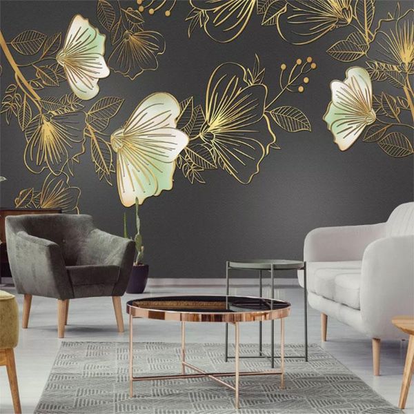 wallpapers seamless wallpaper modern golden embossed line flower background wall painting
wallpapers seamless wallpaper modern golden embossed line flower background wall painting
