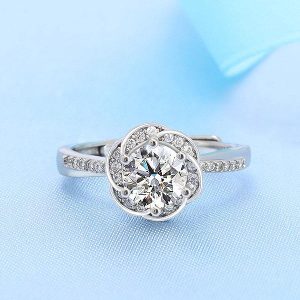 wedding rings mozanstone unique zircon six-claw plum flower ladies ring female original special design girlfriend jewelry birthday gif, Slivery;golden
wedding rings mozanstone unique zircon six-claw plum flower ladies ring female original special design girlfriend jewelry birthday gif, Slivery;golden