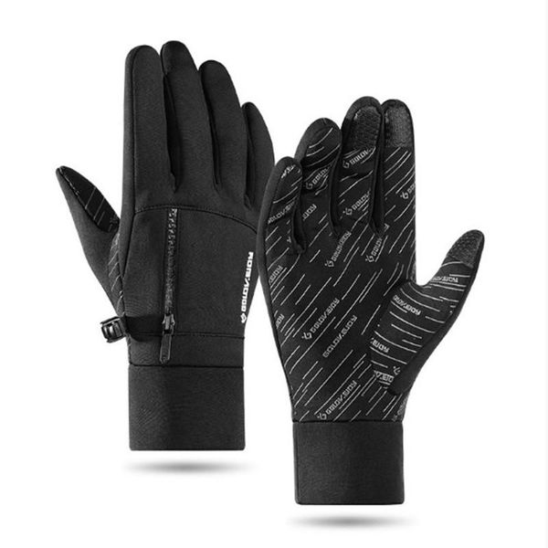 cycling gloves winter men women full finger bicycle with pocket touchscreen windproof for skiing hiking bike accessories, Black
cycling gloves winter men women full finger bicycle with pocket touchscreen windproof for skiing hiking bike accessories, Black