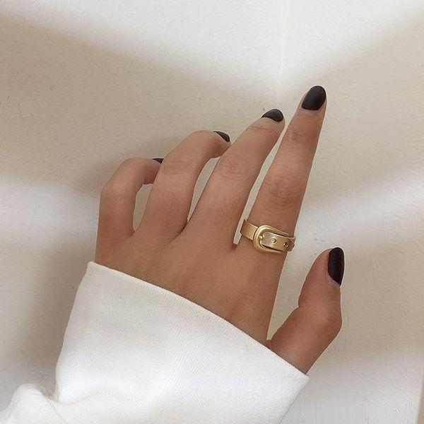cluster rings titanium steel ring simple stainless leather belt shape for women and girl trendy jewelry wholesale, Golden;silver
cluster rings titanium steel ring simple stainless leather belt shape for women and girl trendy jewelry wholesale, Golden;silver